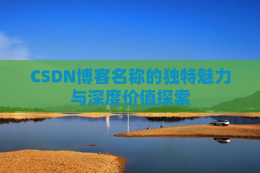 CSDN博客名称的独特魅力与深度价值探索